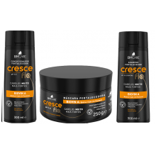 CRESCE FIO – KIT SHAMPOO - CONDICIONADOR - MÁSCARA - CRESCIMENTO CABELOS BARRO MINAS – BARROMINAS CRESCE FIO – KIT SHAMPOO - CONDICIONADOR - MÁSCARA - CRESCIMENTO CABELOS BARRO MINAS – BARROMINAS